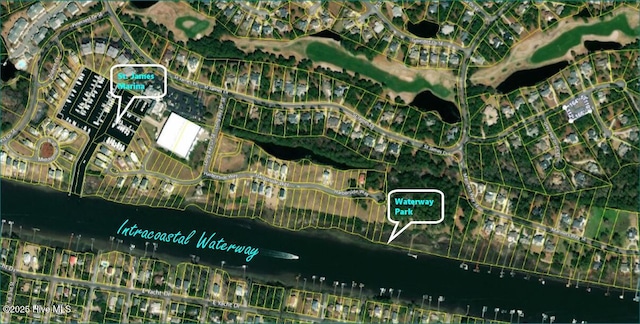 3185 Wexford Way, Southport, NC 28461 - aerial view of property's location