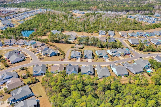 1381 Ellsworth Dr SW, Ocean Isle Beach, NC 28469 - aerial overview of property's location featuring nearby suburban area