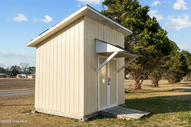 view of outbuilding with an outdoor structure