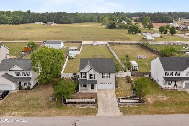 drone / aerial view