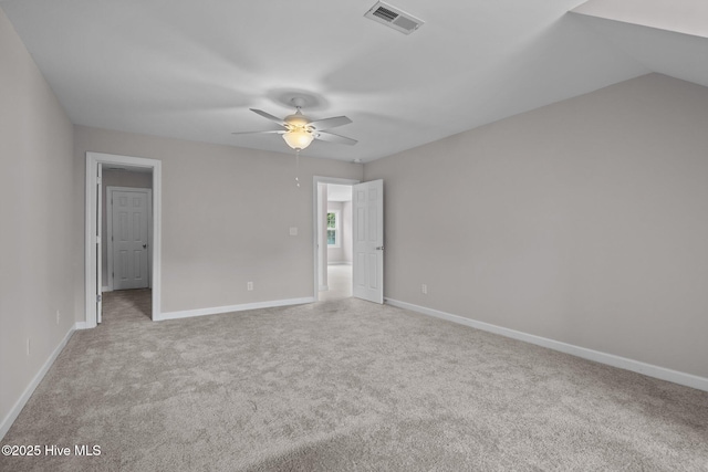 512 Village Green Dr Unit A, Morehead City, NC 28557 - unfurnished bedroom with carpet floors, baseboards, and ceiling fan