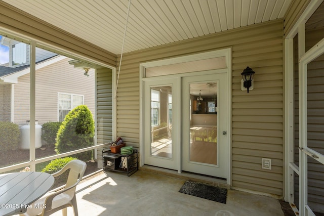 512 Village Green Dr Unit A, Morehead City, NC 28557 - doorway to property featuring a patio