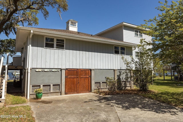 view of side of home