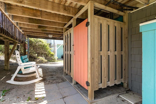 2709 W Beach Dr, Oak Island, NC 28465 - view of doorway to property
