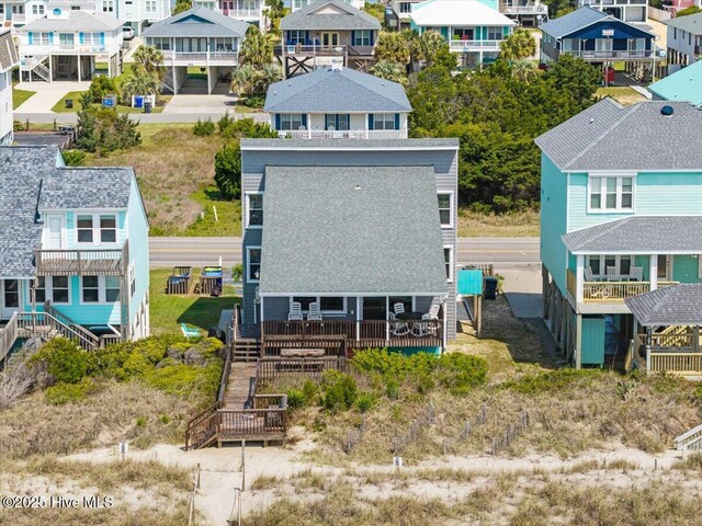 birds eye view of property featuring a residential view