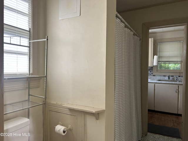 500 Rowan Rd, Clinton, NC 28328 - full bathroom featuring toilet and vanity
