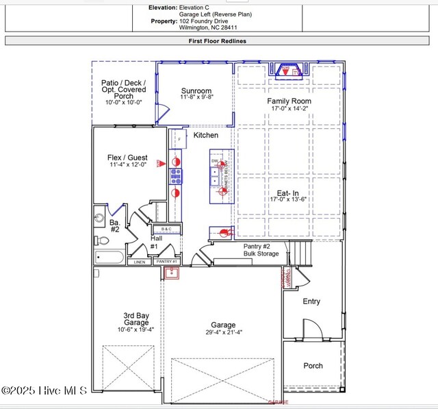 102 Foundry Dr Lot 86, Wilmington, NC 28411 - floor plan