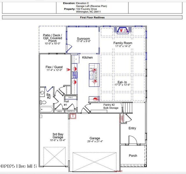 102 Foundry Dr Lot 86, Wilmington, NC 28411 - view of layout