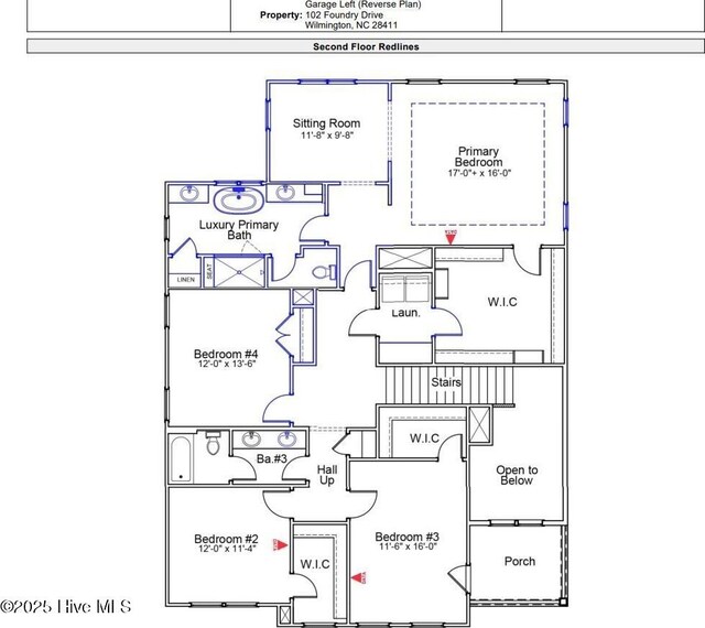102 Foundry Dr Lot 86, Wilmington, NC 28411 - floor plan