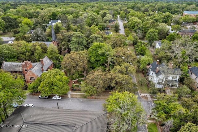 311 E Church St, Tarboro, NC 27886 - bird's eye view featuring a view of trees
