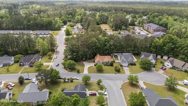 301 Derby Park Ave, New Bern, NC 28562 - aerial view featuring a residential view and a wooded view