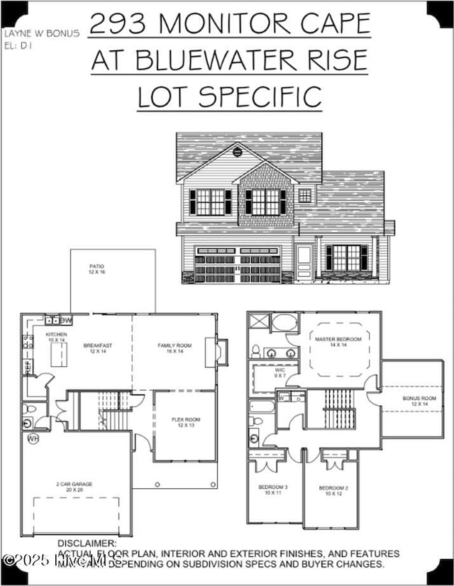 2032 Bluewater Blvd, New Bern, NC 28562 - plan