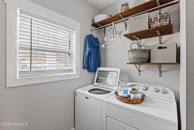 5994 Gray Squirrel Path, Southport, NC 28461 - laundry room featuring washing machine and dryer