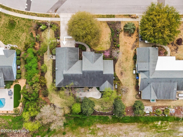 5994 Gray Squirrel Path, Southport, NC 28461 - drone / aerial view of a pool