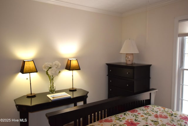 1735 W Pennsylvania Ave, Southern Pines, NC 28387 - bedroom featuring crown molding