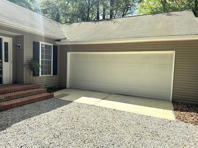 1735 W Pennsylvania Ave, Southern Pines, NC 28387 - garage with gravel driveway