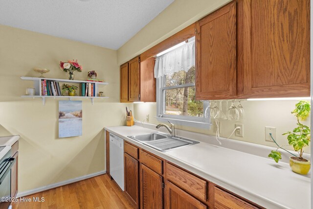 1 Vail Pl, Pinehurst, NC 28374 - kitchen with a toaster, stainless steel microwave, open shelves, electric stove, and tasteful backsplash