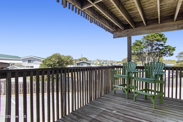 view of deck