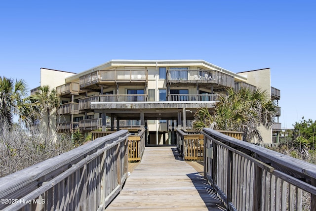 view of rear view of property