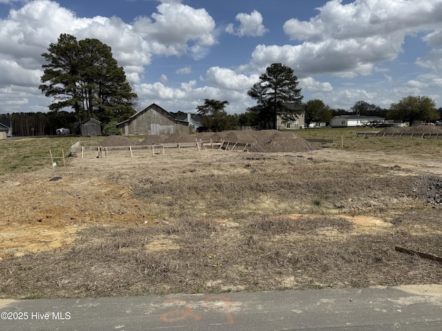 100 Nova Pl, Pikeville, NC 27683 - view of yard featuring a storage unit