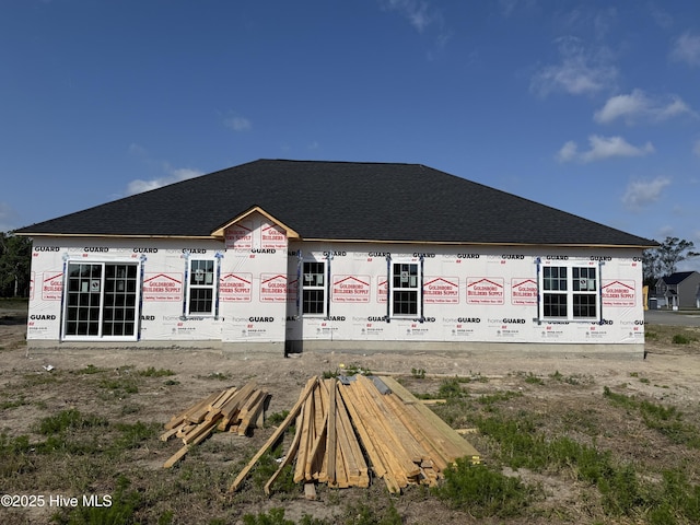 100 Nova Pl, Pikeville, NC 27683 - back of house with a shingled roof