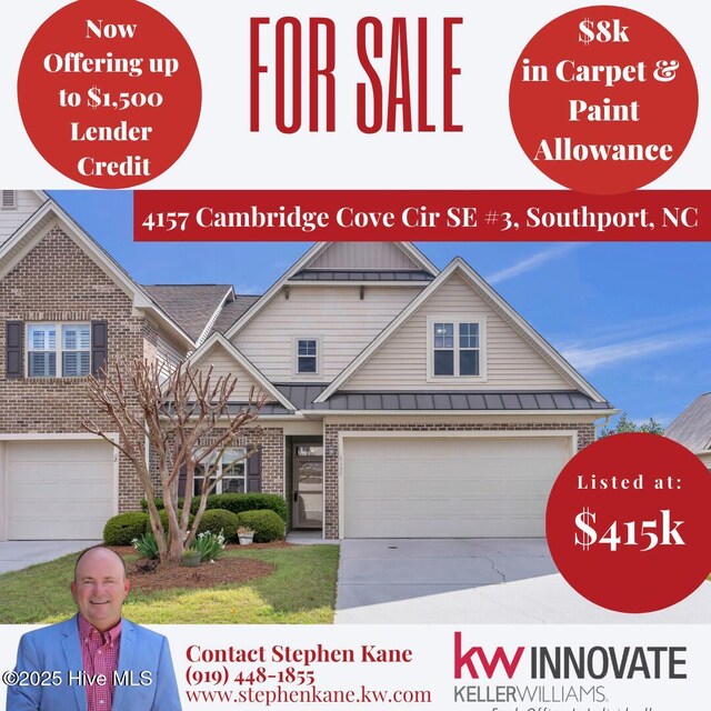 4157 Cambridge Cove Cir SE Unit 3, Southport, NC 28461 - view of layout
