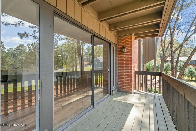 280 Sugar Gum Ln # 165, Pinehurst, NC 28374 - view of wooden deck