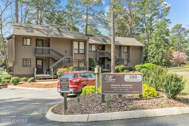 280 Sugar Gum Ln # 165, Pinehurst, NC 28374 - view of property with stairs