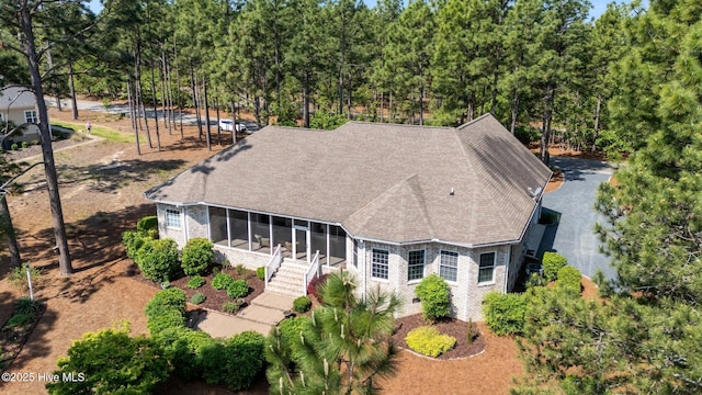 174 Banbridge Dr, West End, NC 27376 - bird's eye view