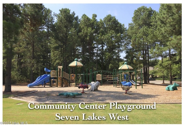 view of community playground