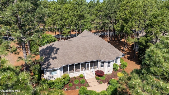 174 Banbridge Dr, West End, NC 27376 - birds eye view of property