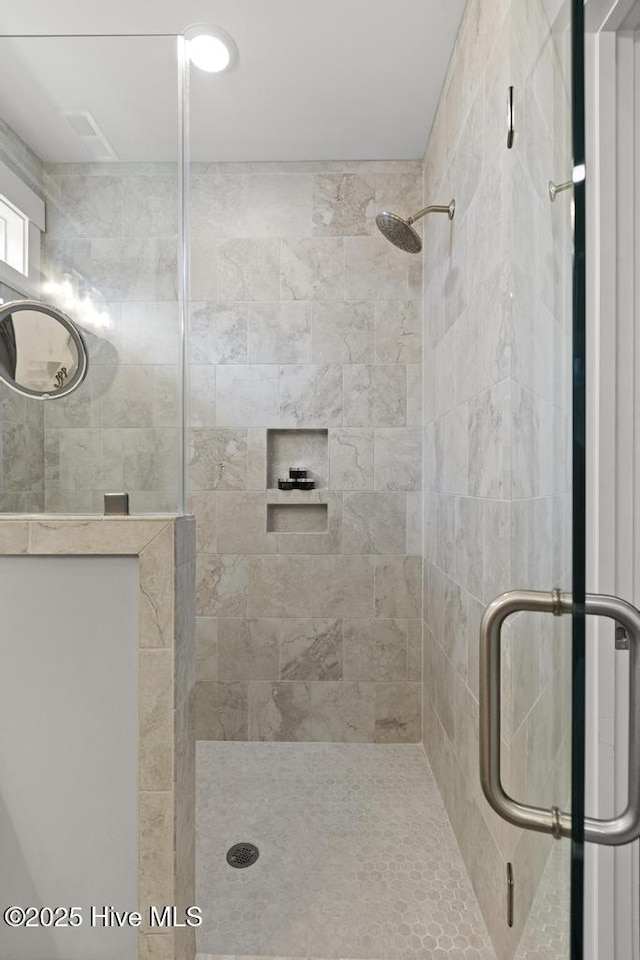 323 Lightning Bug Ln, Holly Ridge, NC 28445 - full bath featuring a stall shower