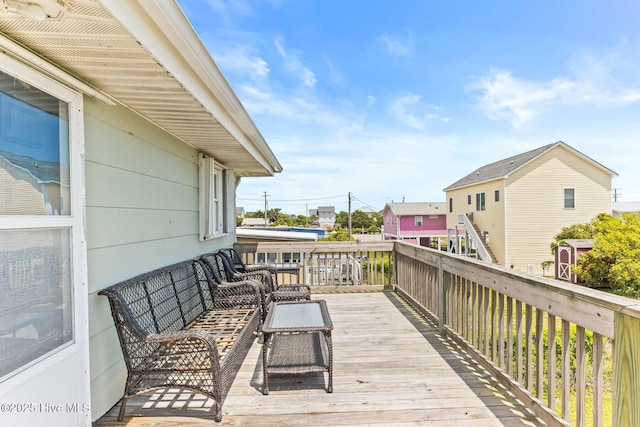 713 Channel Blvd, Topsail Beach, NC 28445 - view of deck