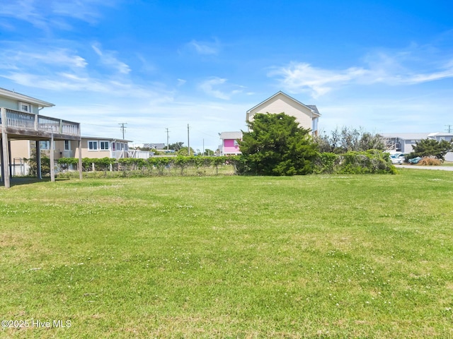 713 Channel Blvd, Topsail Beach, NC 28445 - view of yard
