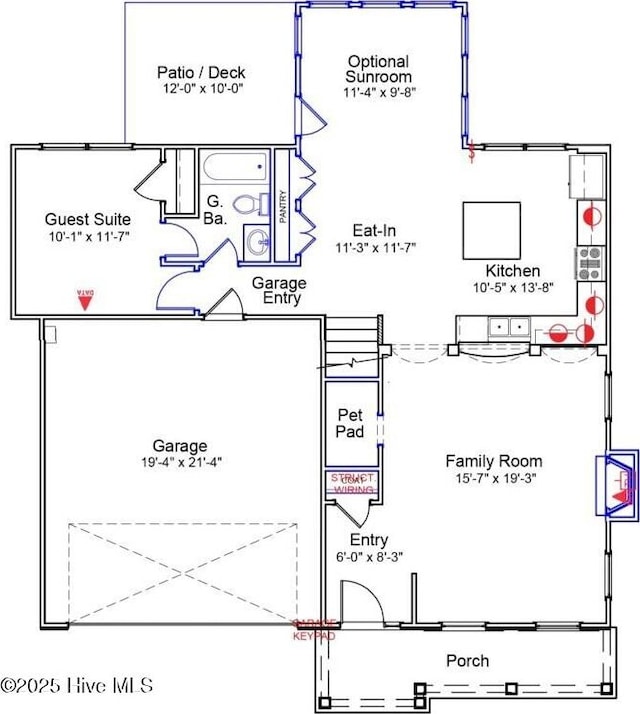 1008 Peace St Lot 69, Leland, NC 28451 - home floor plan