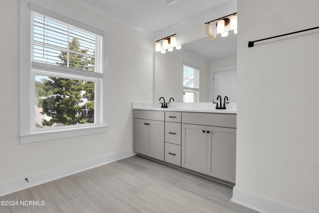 1008 Peace St Lot 69, Leland, NC 28451 - full bathroom featuring baseboards and double vanity