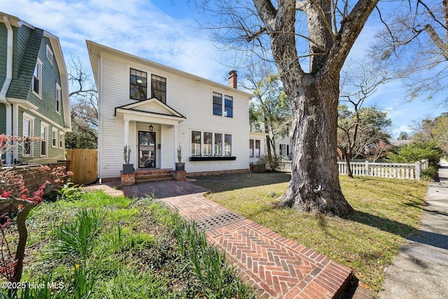 1812 Grace St, Wilmington, NC 28405 - traditional style home featuring a chimney