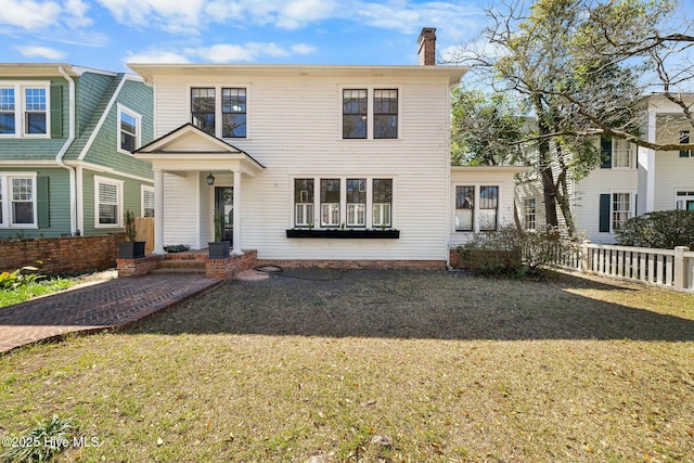 1812 Grace St, Wilmington, NC 28405 - view of front of house featuring a chimney