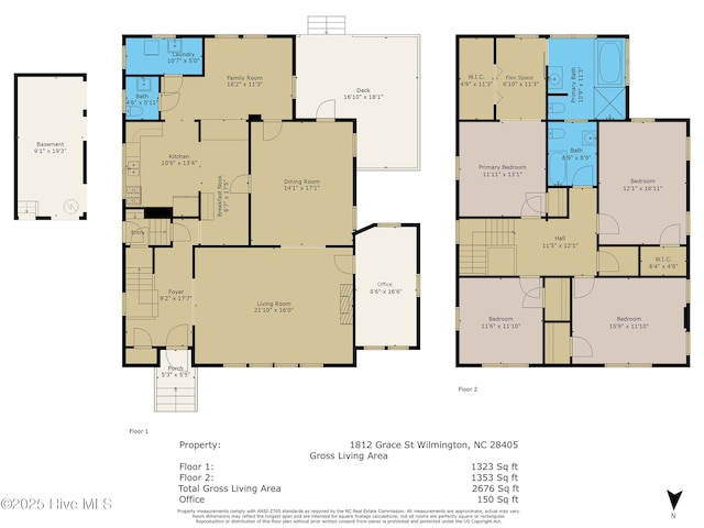 1812 Grace St, Wilmington, NC 28405 - room layout
