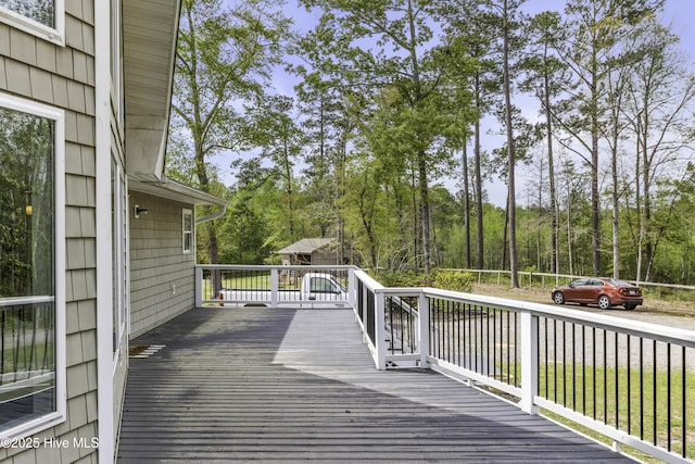 8050 Rachel Wynd Rd NE, Leland, NC 28451 - view of deck