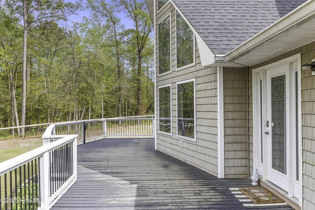 8050 Rachel Wynd Rd NE, Leland, NC 28451 - view of wooden terrace