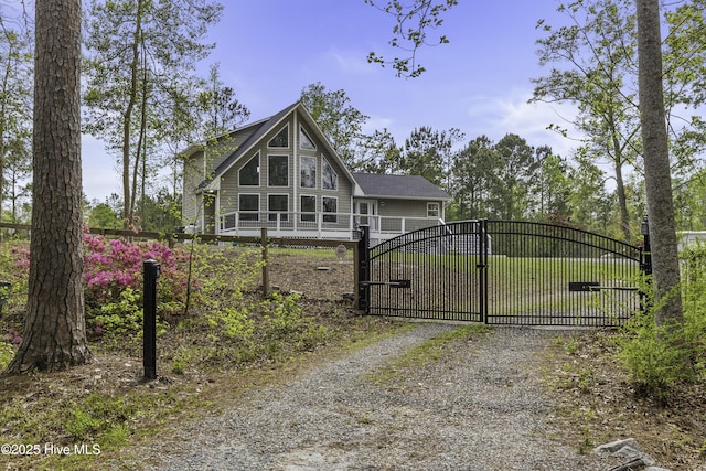 8050 Rachel Wynd Rd NE, Leland, NC 28451 - view of gate