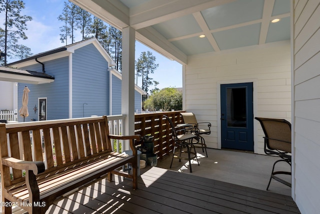 15 Station Ave, Southern Pines, NC 28387 - view of deck