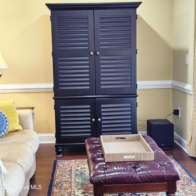 106 N Water Street 205 & 206, Wilmington, NC 28401 - office area featuring wood finished floors and baseboards
