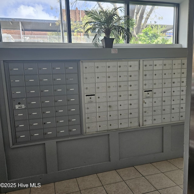 view of community featuring mail area