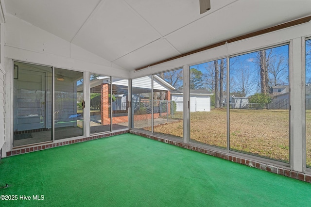 722 Christine Ave, Jacksonville, NC 28540 - view of unfurnished sunroom