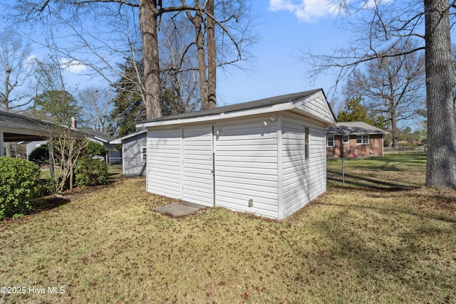 722 Christine Ave, Jacksonville, NC 28540 - view of shed with fence