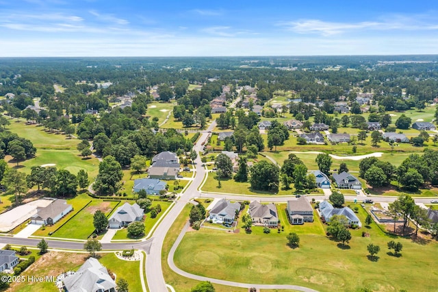 1096 Rutledge Ct NW, Calabash, NC 28467 - aerial perspective of suburban area with a local golf course