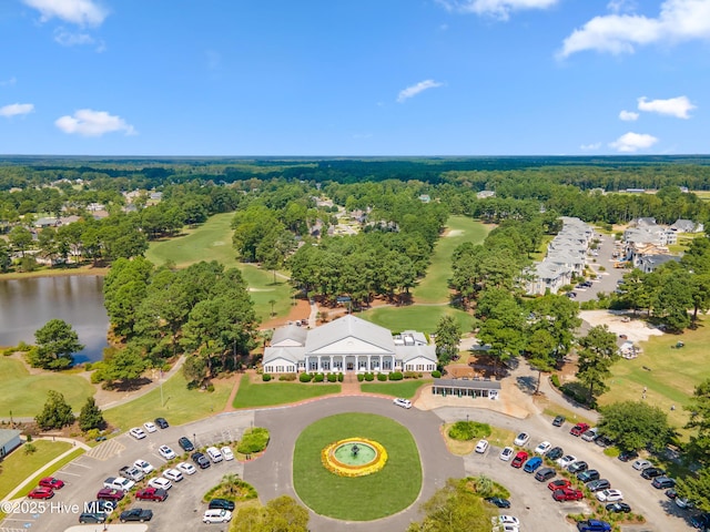 1096 Rutledge Ct NW, Calabash, NC 28467 - bird's eye view of a nearby body of water and a golf course