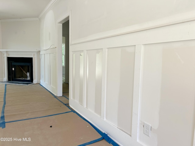 179 N Brightleaf Dr, Minnesott Beach, NC 28510 - hallway with ornamental molding